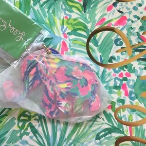 Lilly Pulitzer Elephant Keychain